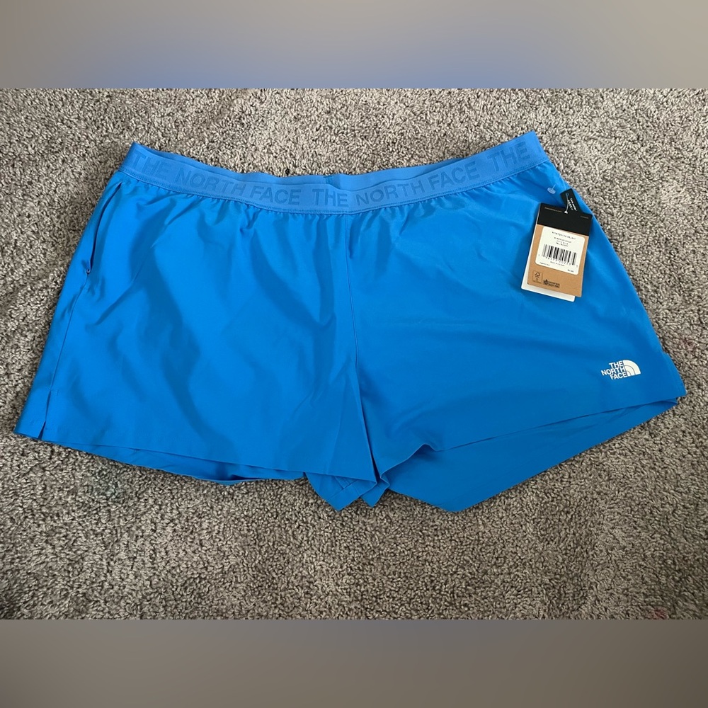 The North Face Women's Wander Short Optic Blue 3XL Gym Workout Athletic Run NWT